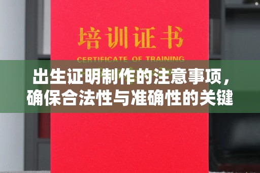 靖远出生证明制作的注意事项，确保合法性与准确性的关键步骤